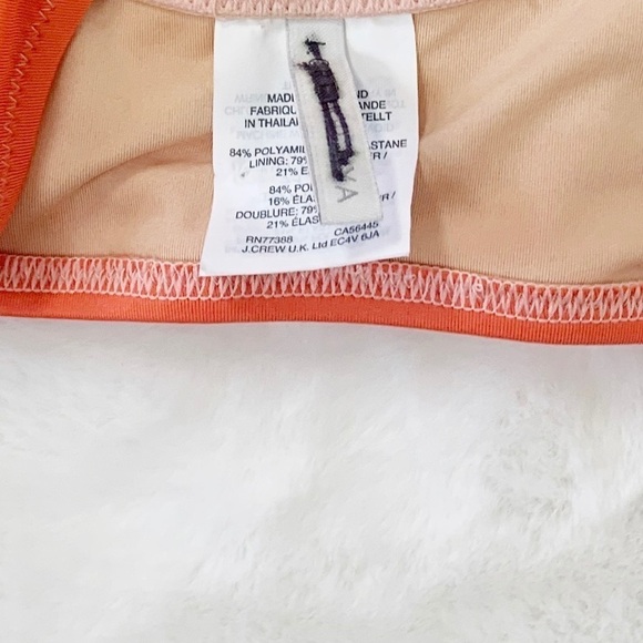 NEW J. Crew Playa Nantucket Striped Tie Bikini Top - Picture 4 of 6